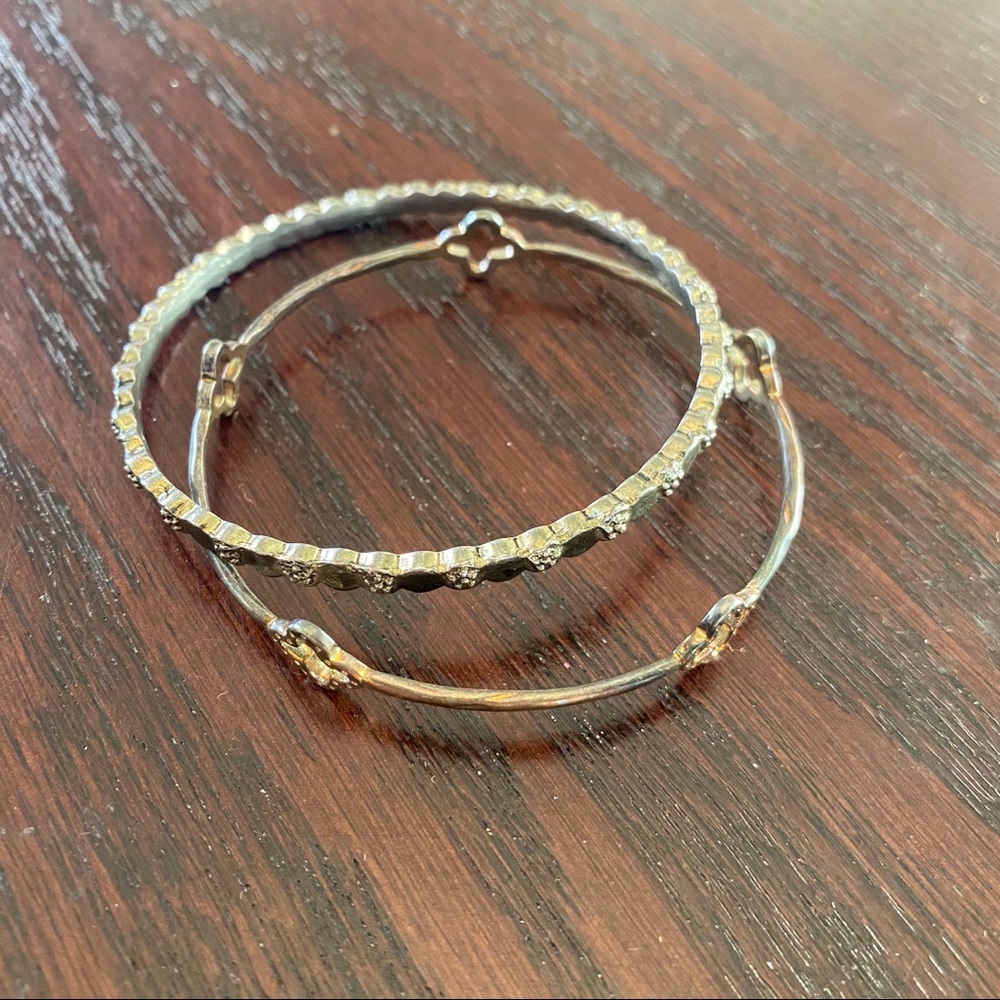 Beautiful Double Bangle Two Piece Set - image 1